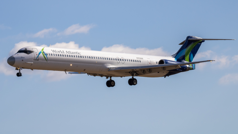 Photo of N802WA - World Atlantic Airlines McDonnell Douglas MD-83 at BWI on AeroXplorer Aviation Database