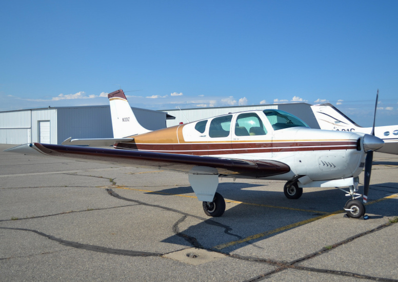 Photo of NI33IZ - PRIVATE Grumman American AA-5B at DTL on AeroXplorer Aviation Database