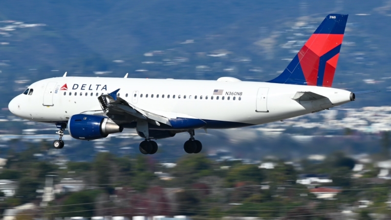 Photo of N360NB - Delta Airlines Airbus A319 at LAX on AeroXplorer Aviation Database