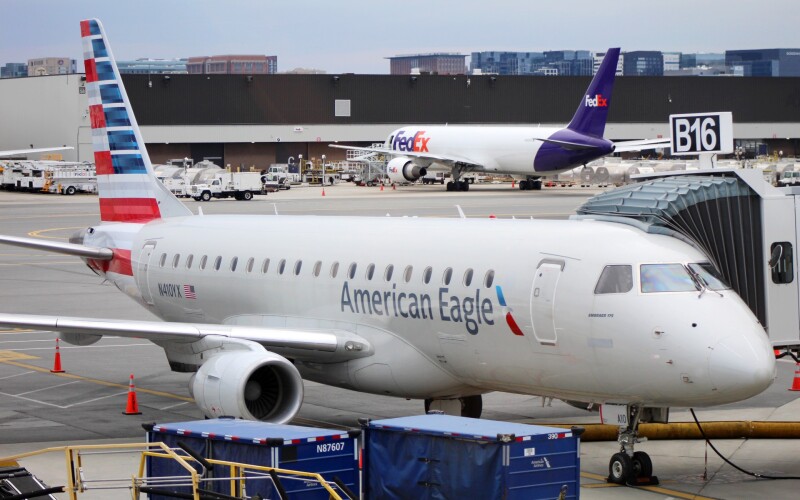 Photo of N410YX - American Eagle Embraer E175 at BOS on AeroXplorer Aviation Database