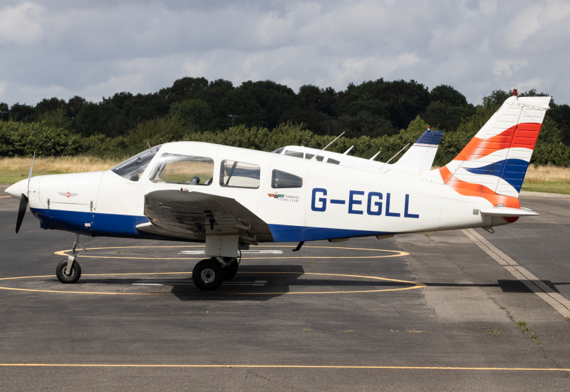 Photo of G-EGLL - PRIVATE Piper 28 Warrior at HYC on AeroXplorer Aviation Database