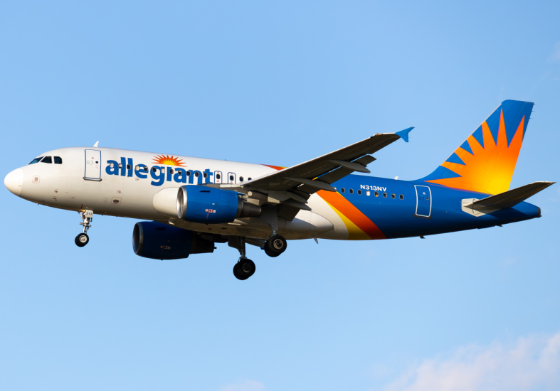 Photo of N313NV - Allegiant Air Airbus A319 at PIT on AeroXplorer Aviation Database
