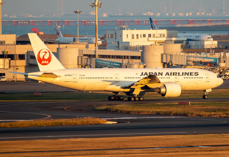 Photo of JA702J - Japan Airlines Boeing 777-200ER at HND on AeroXplorer Aviation Database