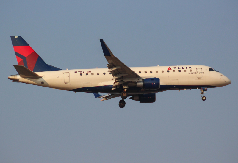 Photo of N269SY - Delta Connection Embraer E175 at BOI on AeroXplorer Aviation Database