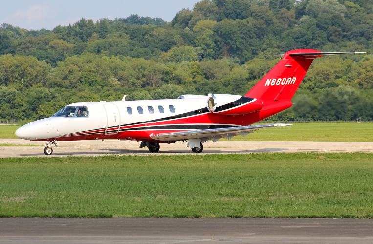 Photo of N880RR - PRIVATE  Cessna Citation 525 at LUK on AeroXplorer Aviation Database