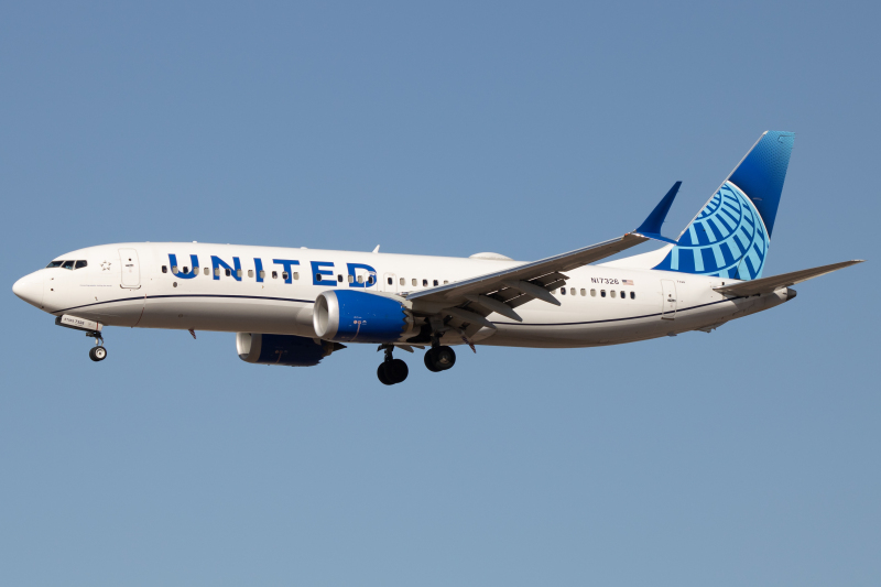 Photo of N17326 - United Airlines Boeing 737 MAX 8 at PHX on AeroXplorer Aviation Database