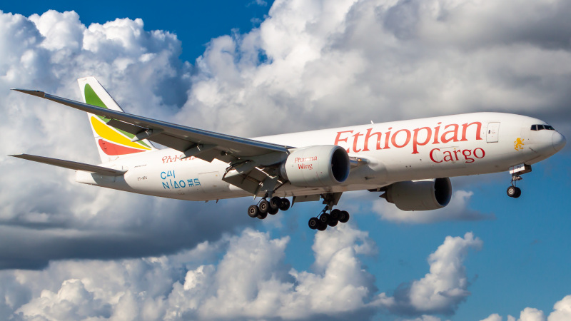 Photo of ET-APU - Ethiopian Airlines Boeing 777-F at MIA on AeroXplorer Aviation Database
