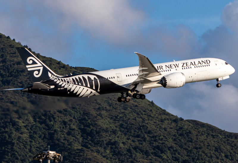 Photo of ZK-NZG - Air New Zealand Boeing 787-9 at HKG on AeroXplorer Aviation Database