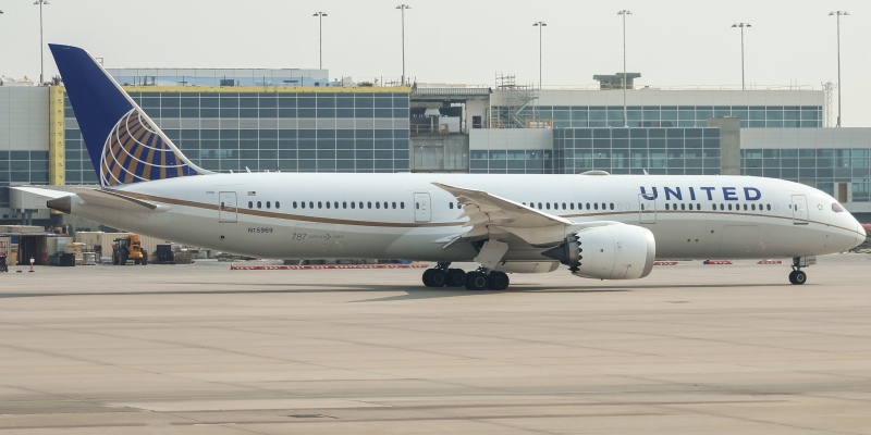 Photo of N15969 - United Airlines Boeing 787-9 at DEN on AeroXplorer Aviation Database
