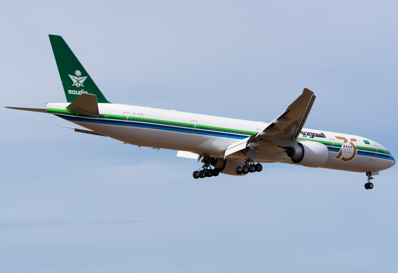 Photo of HZ-AK28 - Saudia Boeing 777-300ER at IAD on AeroXplorer Aviation Database