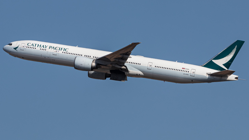 Photo of B-KPR - Cathay Pacific Boeing 777-300ER at SIN on AeroXplorer Aviation Database