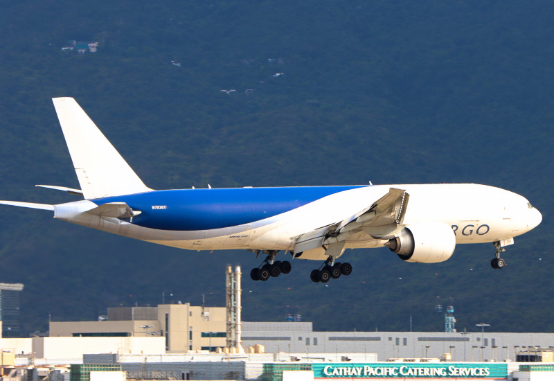 Photo of N703GT - Southern Air Cargo Boeing 777-200F at HKG on AeroXplorer Aviation Database