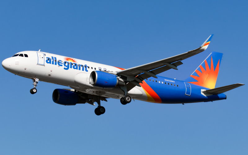 Photo of N202NV - Allegiant Air Airbus A320 at PIE on AeroXplorer Aviation Database