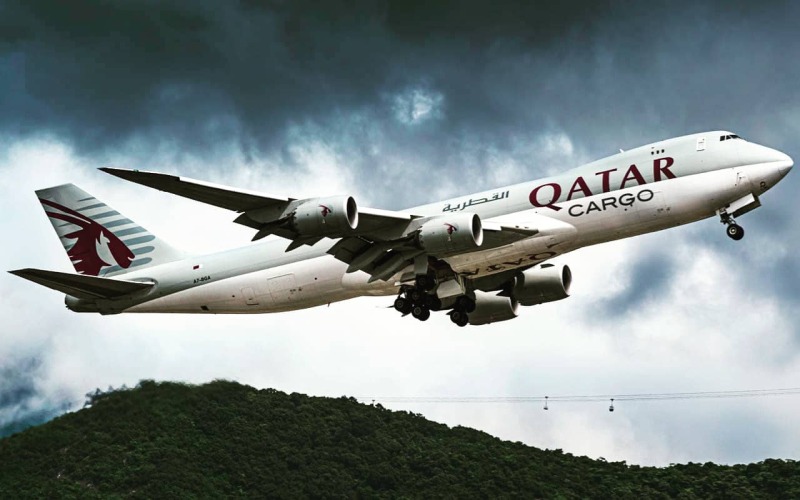 Photo of A7-BGA - Qatar Airways Cargo Boeing 747-8i at HKG on AeroXplorer Aviation Database