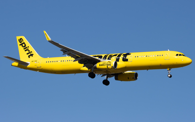 Photo of N673NK - Spirit Airlines Airbus A321-200 at EWR on AeroXplorer Aviation Database