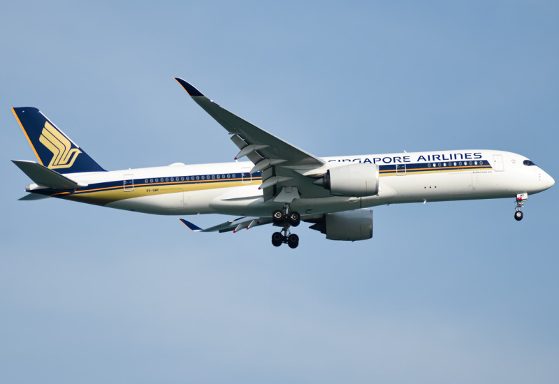 Photo of 9V-SMP - Singapore Airlines Airbus A350-900 at SIN on AeroXplorer Aviation Database