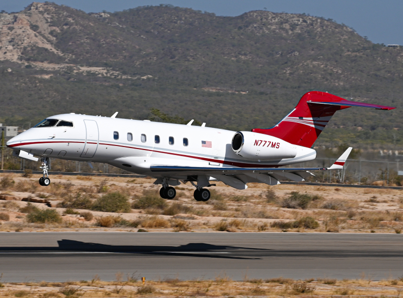 Photo of N777MS - PRIVATE Bombardier Challenger 300  at CSL on AeroXplorer Aviation Database