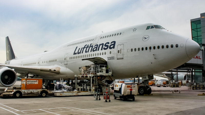 Photo of D-ABYA - Lufthansa Boeing 747-8 at FRA on AeroXplorer Aviation Database
