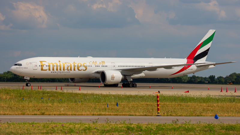 Photo of A6-EBK - Emirates Boeing 777-300ER at LCK on AeroXplorer Aviation Database