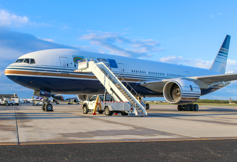 Photo of EC-MUA - Privilege Style Boeing 777-200ER at IAD on AeroXplorer Aviation Database