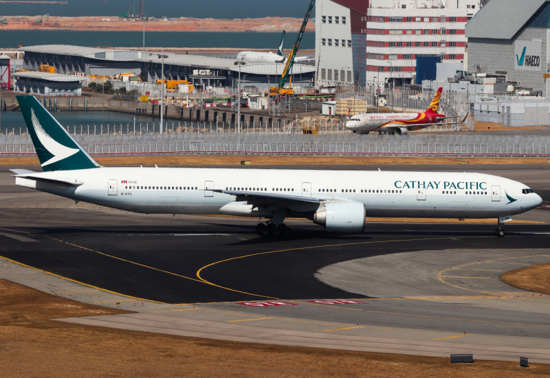 Photo of B-KPO - Cathay Pacific Boeing 777-300ER at HKG on AeroXplorer Aviation Database