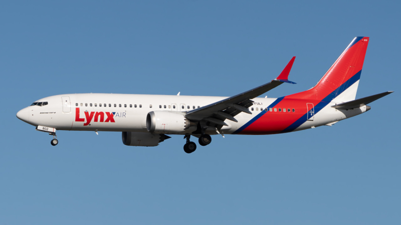 Photo of C-FULI - Lynx Air International Boeing 737 MAX 8 at YVR on AeroXplorer Aviation Database