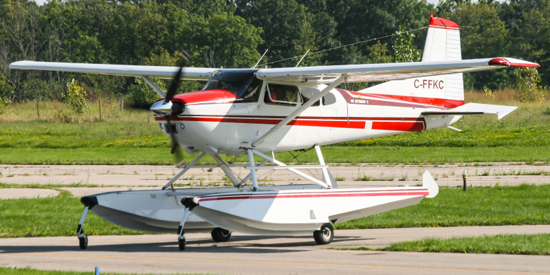 Photo of C-FFKC - PRIVATE Cessna A185F at CZBA on AeroXplorer Aviation Database