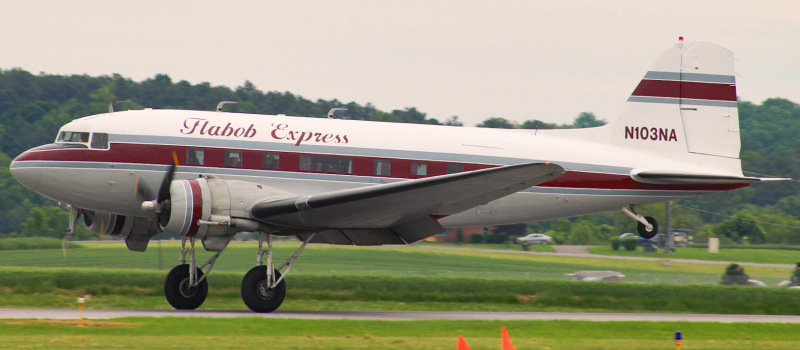 Photo of N103NA - PRIVATE Douglas DC-3 at FDK on AeroXplorer Aviation Database