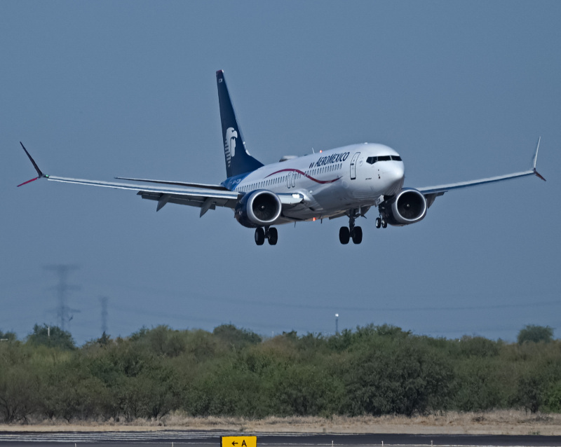Photo of XA-CCM - Aeromexico Boeing 737 MAX 8 at HMO on AeroXplorer Aviation Database