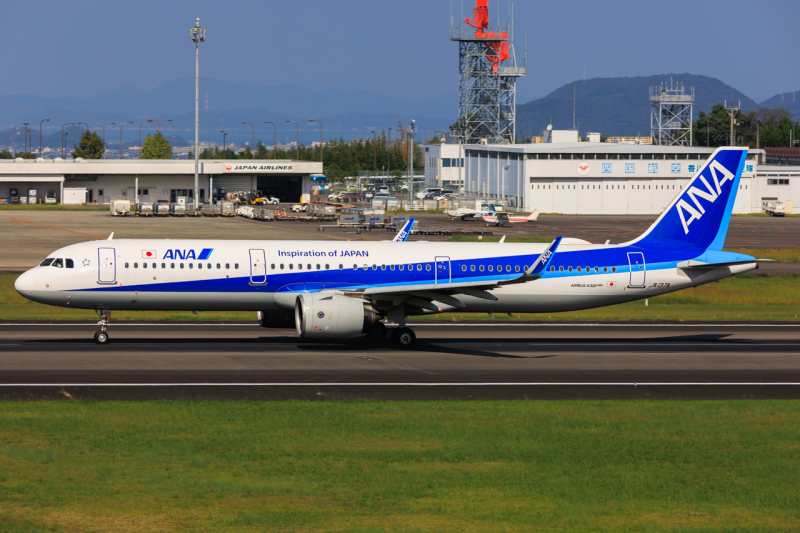 Photo of JA137A - All Nippon Airways Airbus A321NEO at TAK on AeroXplorer Aviation Database