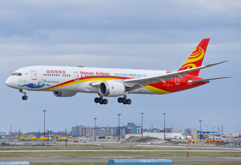 Photo of B-1342 - Hainan Airlines Boeing 787-9 at YYZ on AeroXplorer Aviation Database