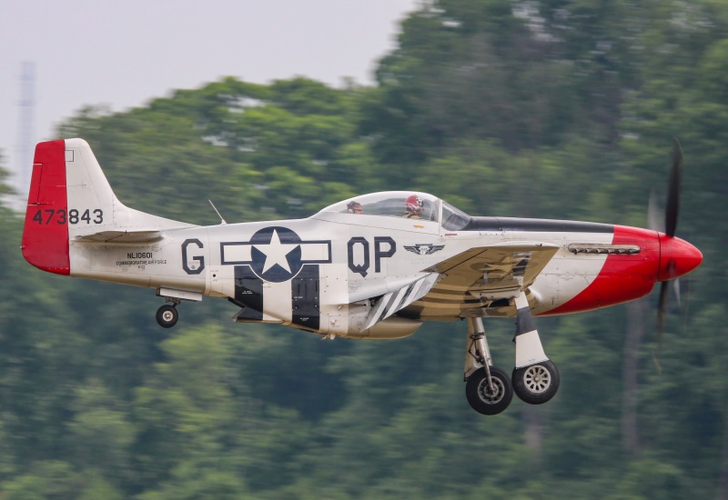 Photo of N10601 - PRIVATE North American P-51 Mustang at RDG on AeroXplorer Aviation Database