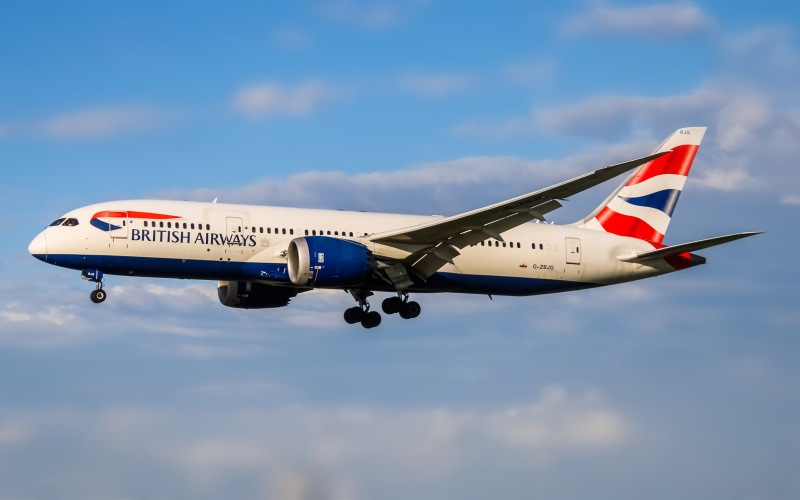 Photo of G-ZBJG - British Airways Boeing 787-8 at BWI on AeroXplorer Aviation Database