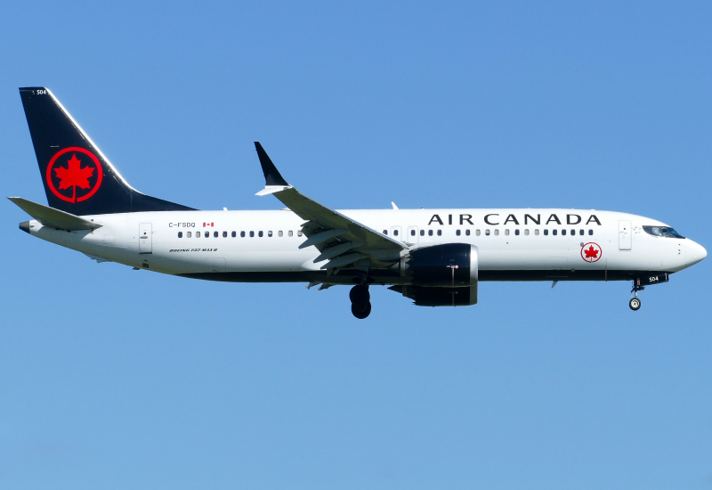 Photo of C-FSDQ - Air Canada Boeing 737 MAX 8 at AUS on AeroXplorer Aviation Database