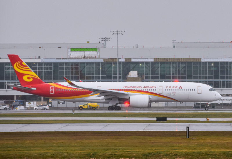 Photo of B-LGH - Hong Kong Airlines Airbus A350-900 at YVR on AeroXplorer Aviation Database