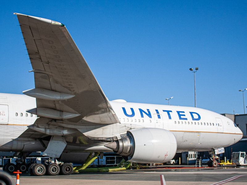 Photo of N773UA - United Airlines Boeing 777-200 at IAD on AeroXplorer Aviation Database