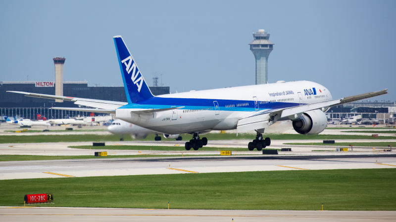 Photo of JA791A - All Nippon Airways Boeing 777-300ER at ORD on AeroXplorer Aviation Database