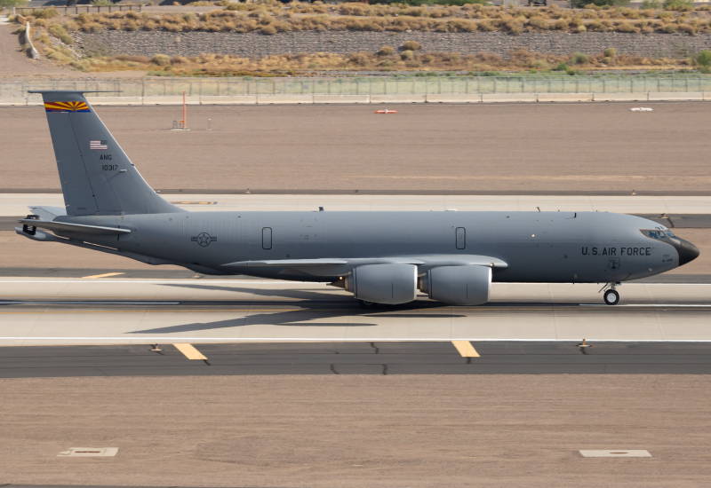 Photo of 61-0317 - Air National Guard Boeing KC-135 Stratotanker at PHX on AeroXplorer Aviation Database