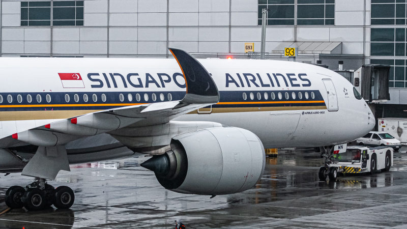 Photo of 9V-SMN - Singapore Airlines Airbus A350-900 at SFO on AeroXplorer Aviation Database