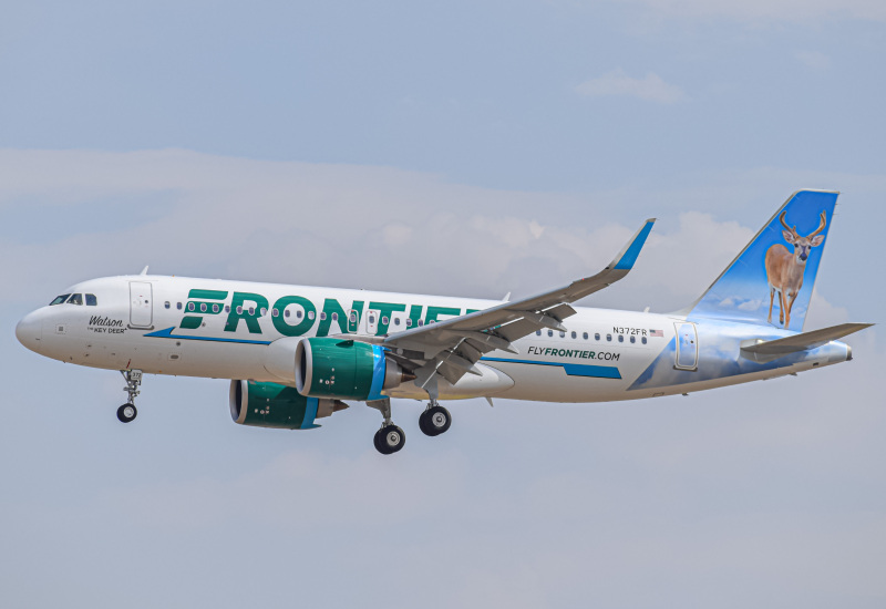 Photo of N372FR - Frontier Airlines Airbus A320NEO at DEN on AeroXplorer Aviation Database