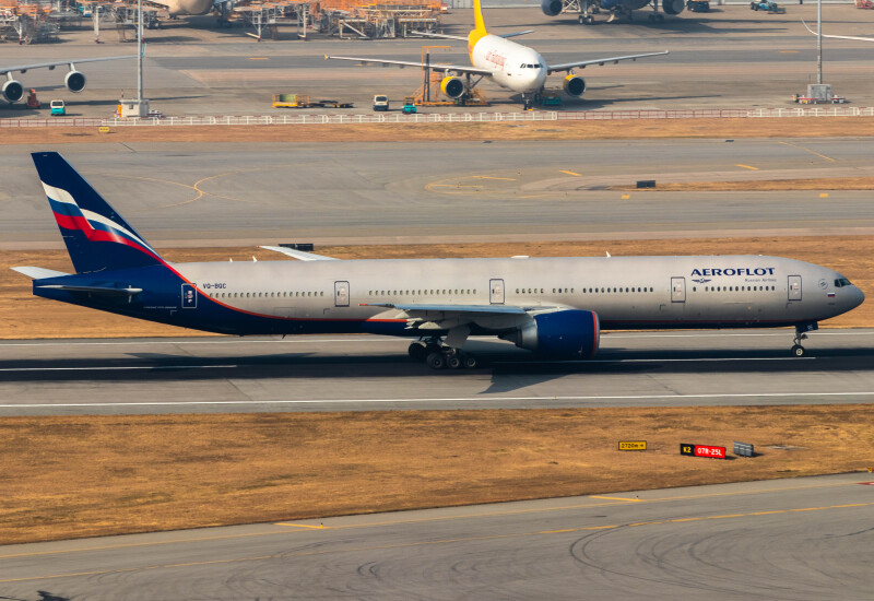 Photo of VQ-BQC - Aeroflot Boeing 777-300ER at HKG on AeroXplorer Aviation Database