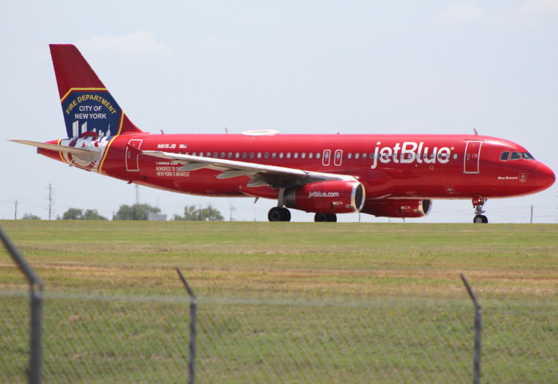 Photo of N615JB - JetBlue Airways Airbus A320 at AUS on AeroXplorer Aviation Database