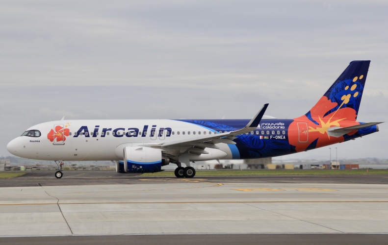 Photo of F-ONEA - Aircalin Airbus A320 at AKL on AeroXplorer Aviation Database