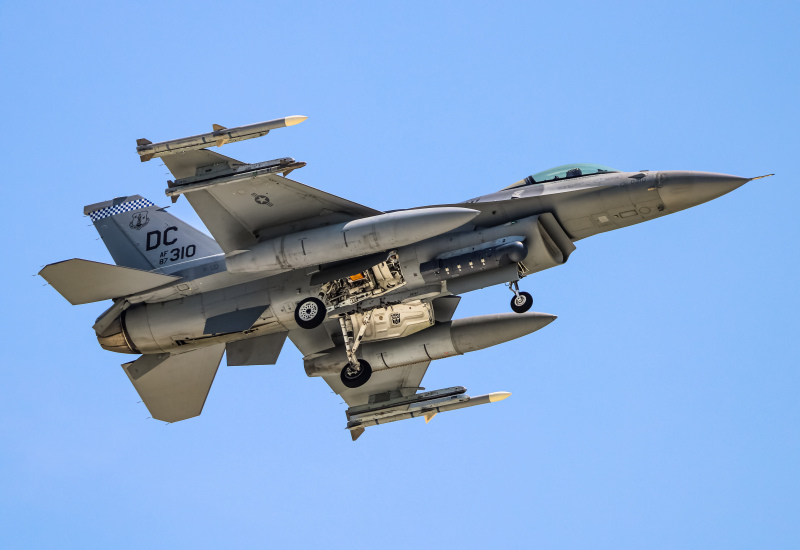 Photo of 87-0310 - USAF - United States Air Force General Dynamics F-16 Fighting Falcon at ADW on AeroXplorer Aviation Database