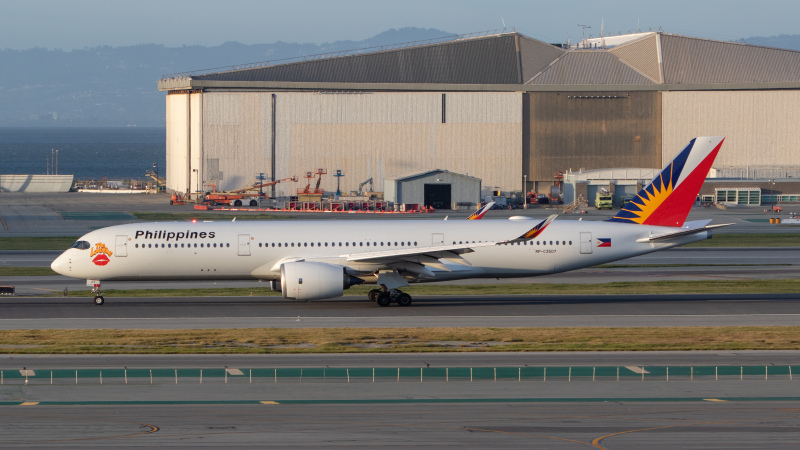 Photo of RP-C3507 - Philippine Airlines Airbus A350-900 at SFO on AeroXplorer Aviation Database