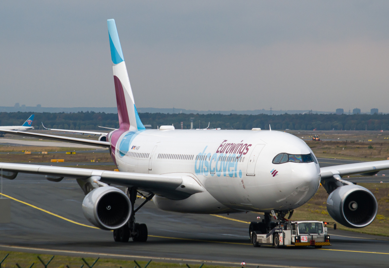 Photo of D-AXGF - Eurowings Discover Airbus A330-200 at FRA on AeroXplorer Aviation Database