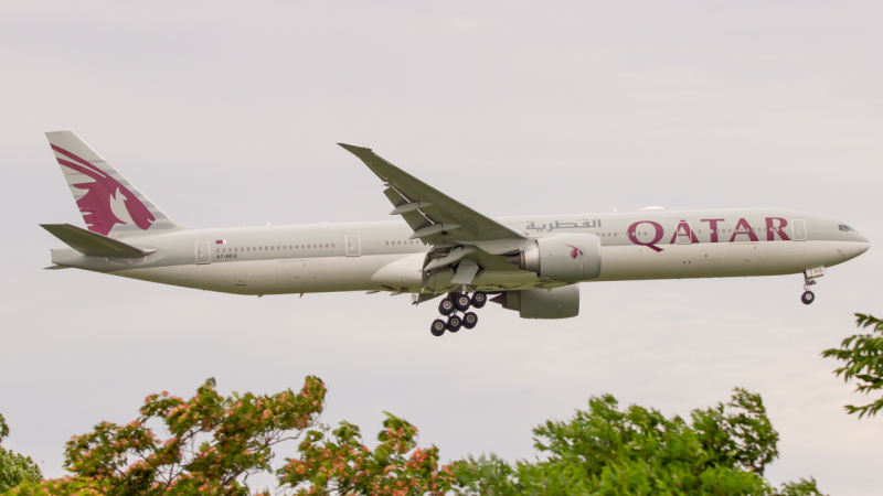 Photo of A7-BEQ - Qatar Airways Boeing 777-300ER at JFK on AeroXplorer Aviation Database