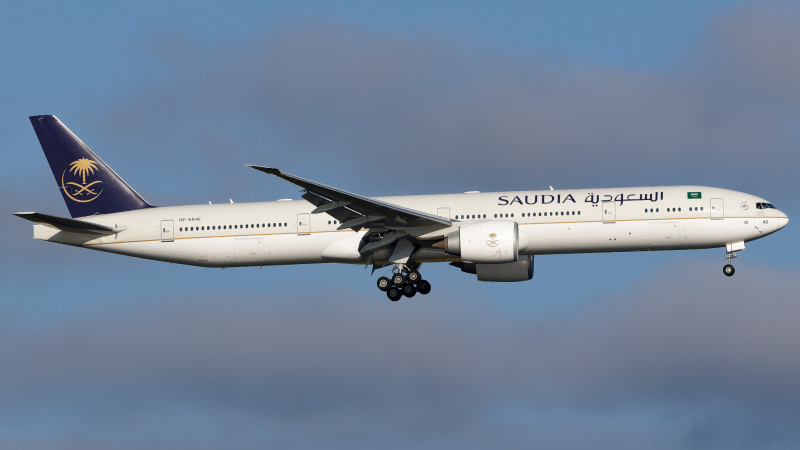 Photo of HZ-AK40 - Saudia Boeing 777-300ER at JFK on AeroXplorer Aviation Database