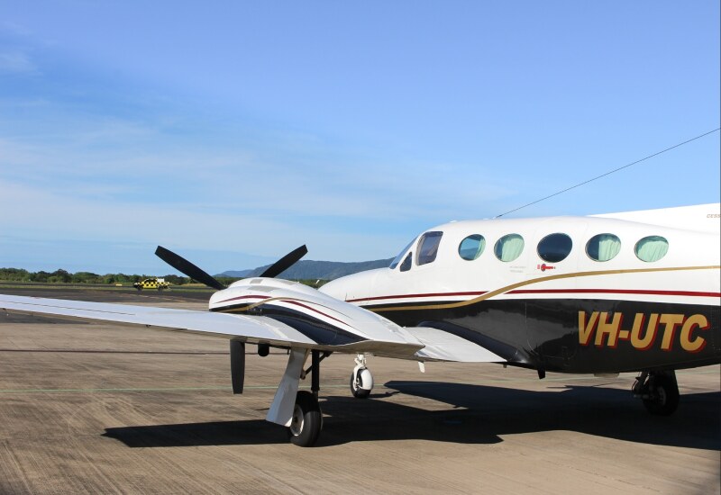 Photo of VH-UTC - PRIVATE Cessna-421 at CNS on AeroXplorer Aviation Database
