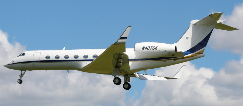 Photo of N407GK - PRIVATE Gulfstream G550 at LNS on AeroXplorer Aviation Database